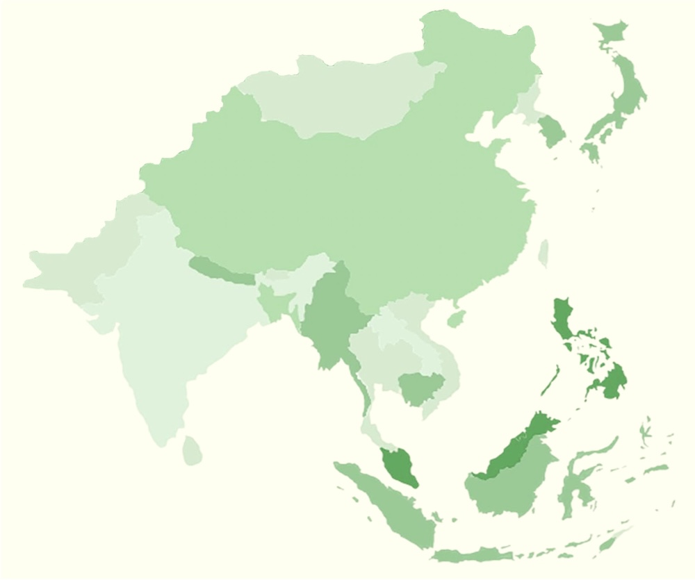 Provenance | Asia Presence Map