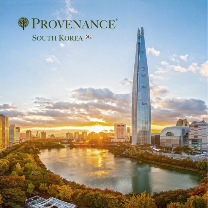 Provenance Distributions South Korea